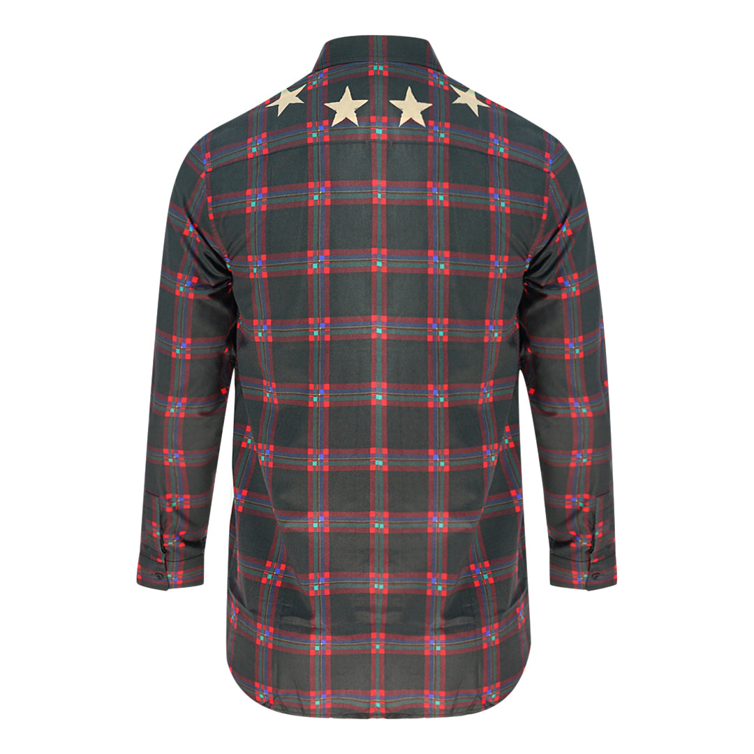 Givenchy Mens Shirt 15W6425846 Brown Check