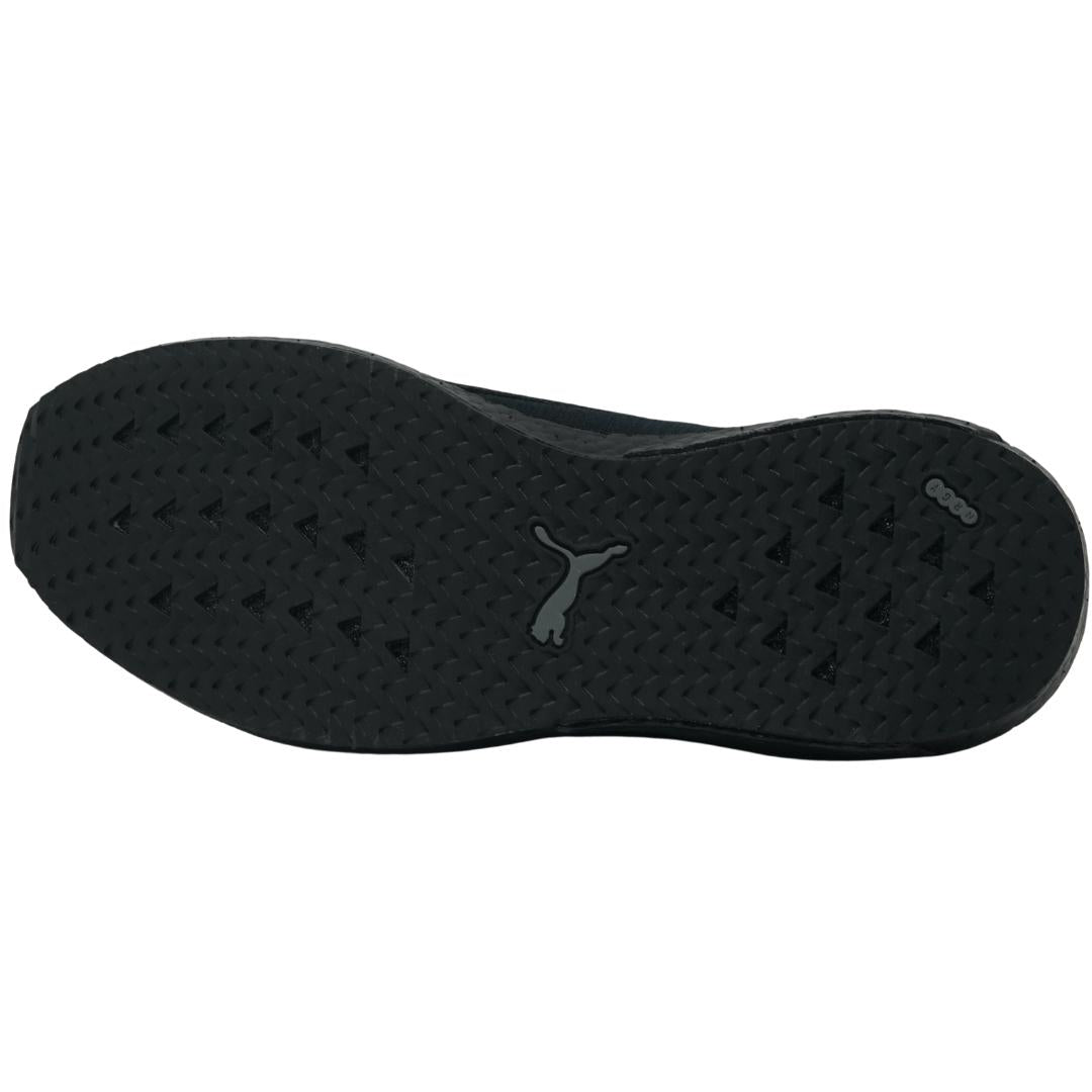 Puma Mega NRGY Heather Knit Black Trainers - Nova Clothing