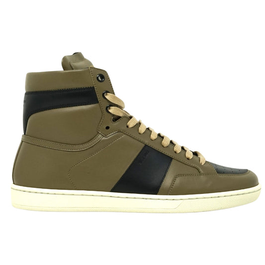 Saint Laurent Mens 418026 Cn440 2966 Trainers Green