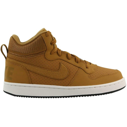 Nike Court Borough Mid Brown Mid Top Trainers UK 3.5