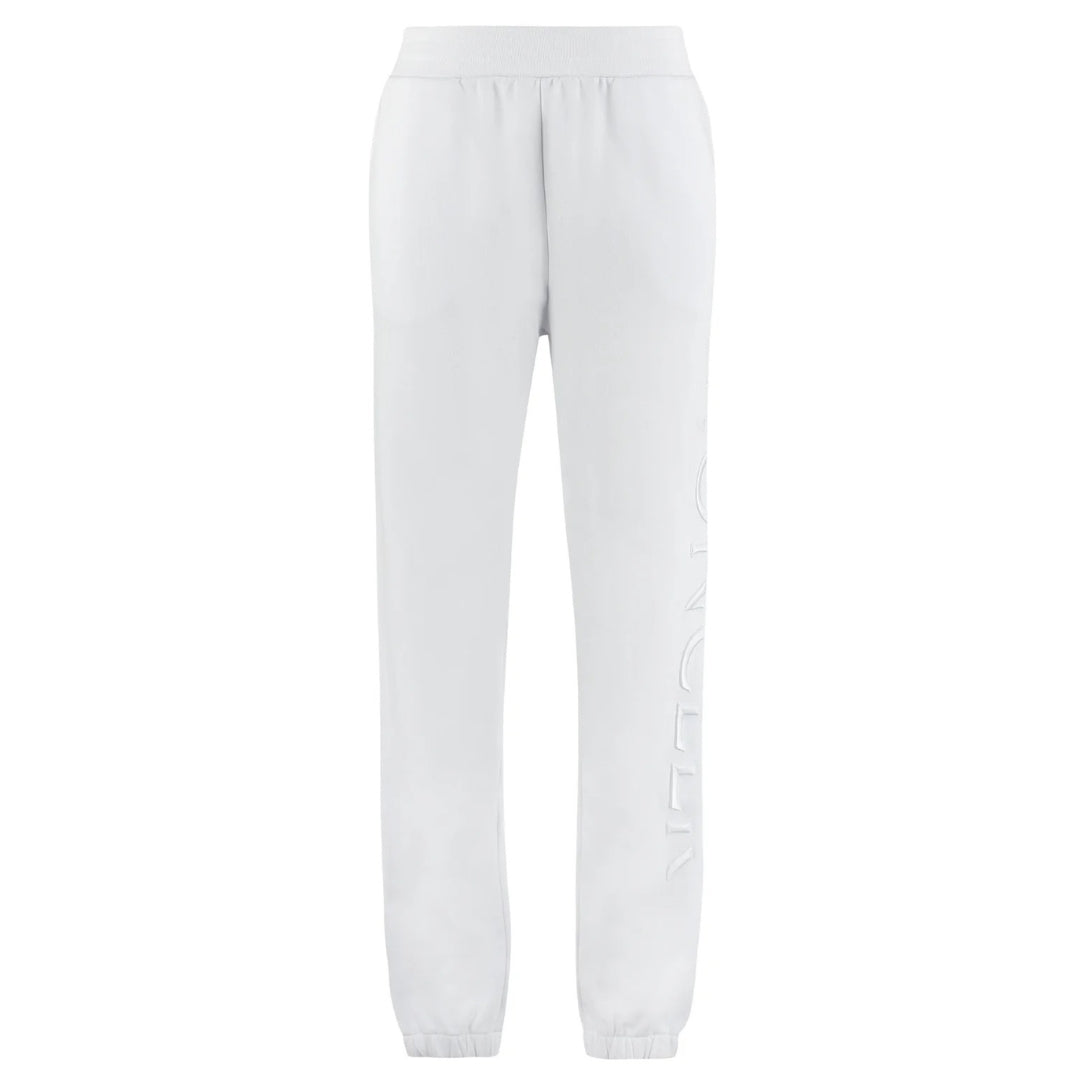 Moncler Womens 8H0001480451 001 Sweatpants White