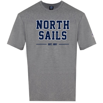 North Sails Mens 9024060926 T Shirt Grey