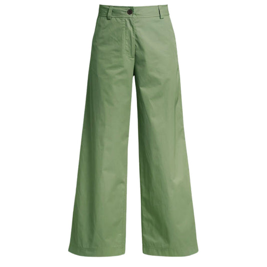 Parajumpers Amazonas Green Wide Flared Trousers S