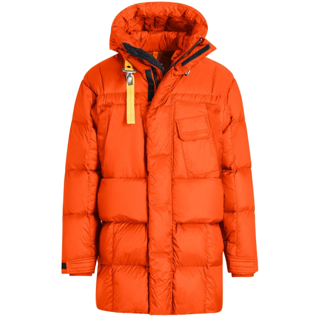 Parajumpers Bold Parka Long Orange Down Jacket S