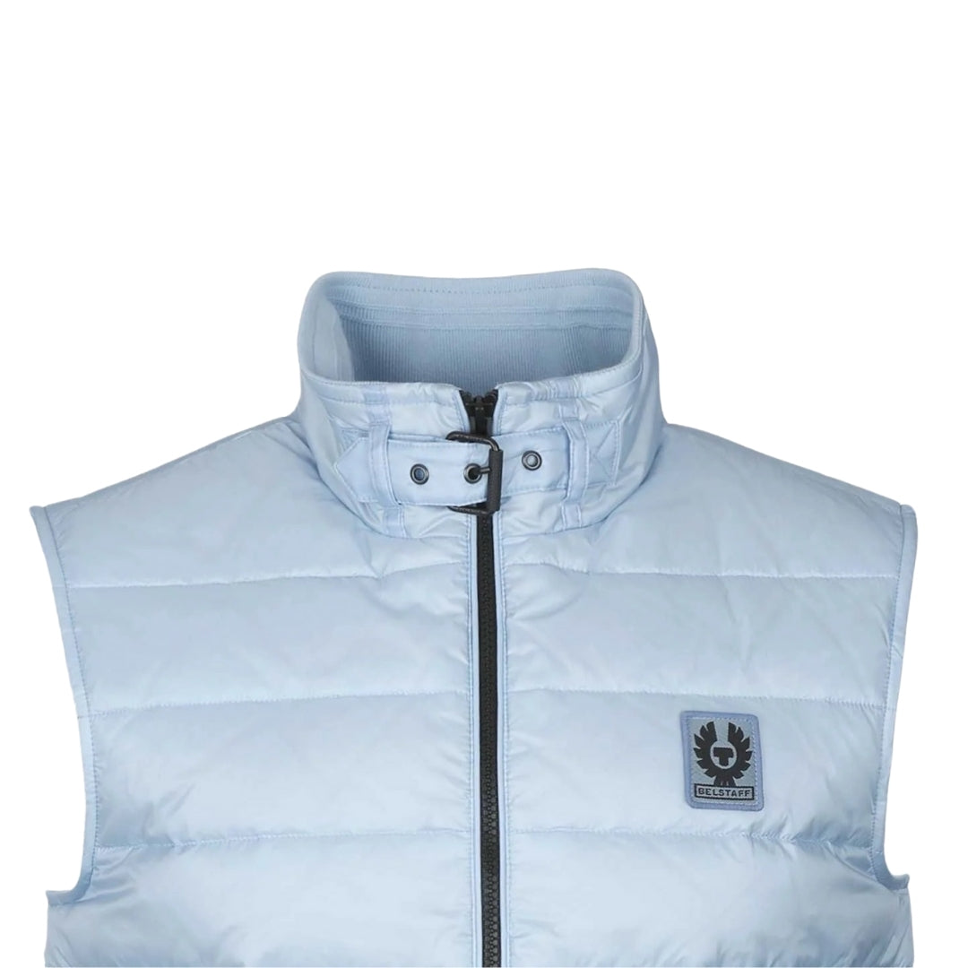 Belstaff Circuit Sky Blue Gilet Down Jacket S