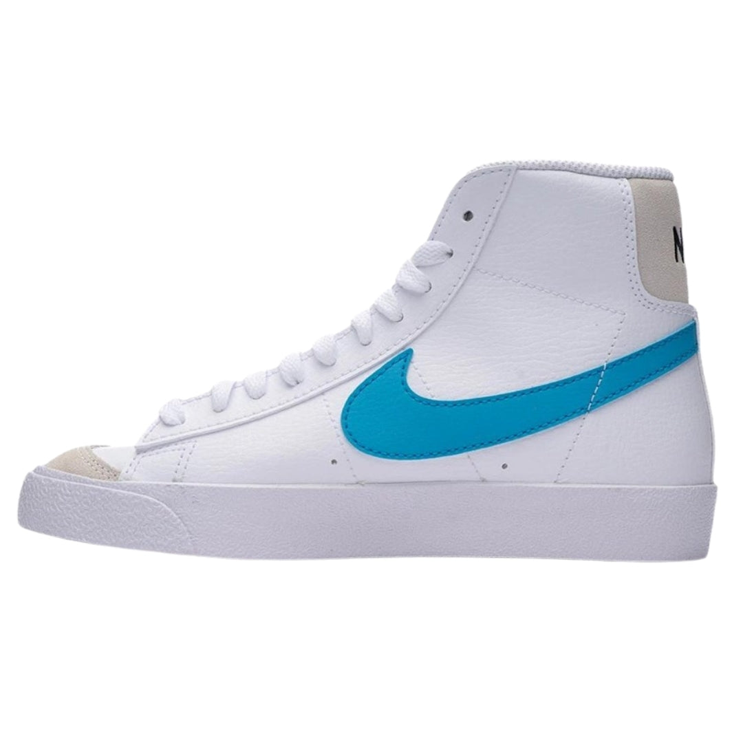 Nike Blazer Mid GS White Mid Top Sneakers UK 3.5