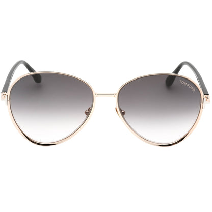 Tom Ford FT1028 Rio 28B Rose Gold Sunglasses 59/16/140