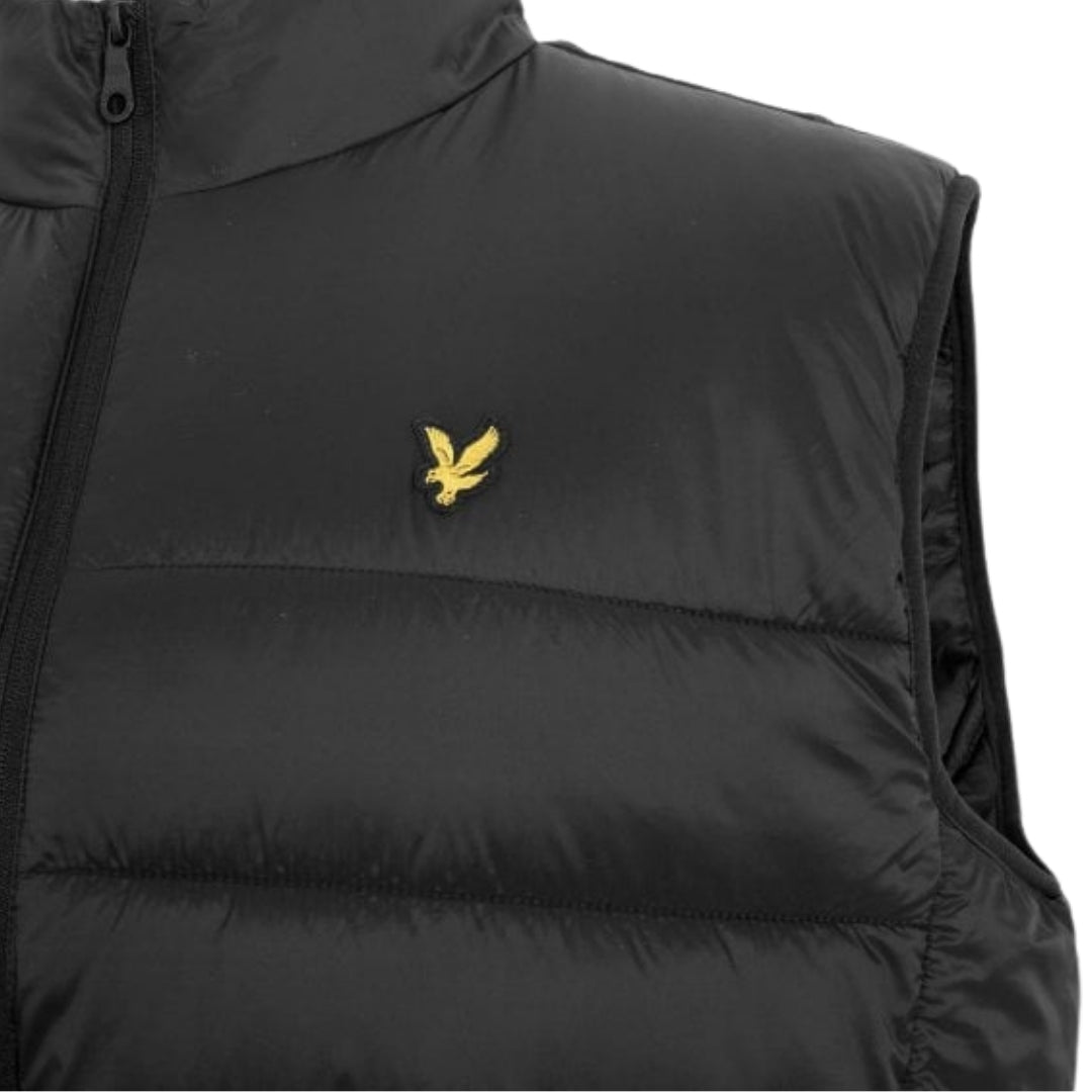 Lyle & Scott Black Wadded Gilet XXXL