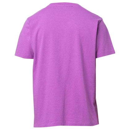 Off-White Diag Pocket Design Slim Fit Purple T-Shirt S