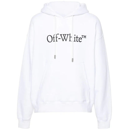 Off-White From Italy Design White Skate Fit Hoodie XS