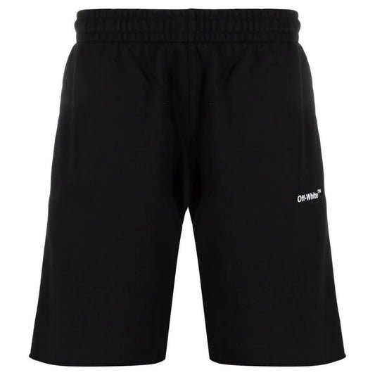 Off-White Diag Helvetica Sweatshort Black M