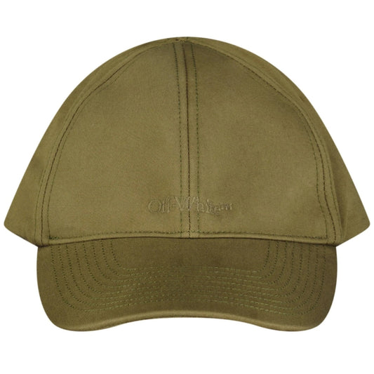 Off-White Mens Baseball Cap OMLB040G21FAB0015501 Green