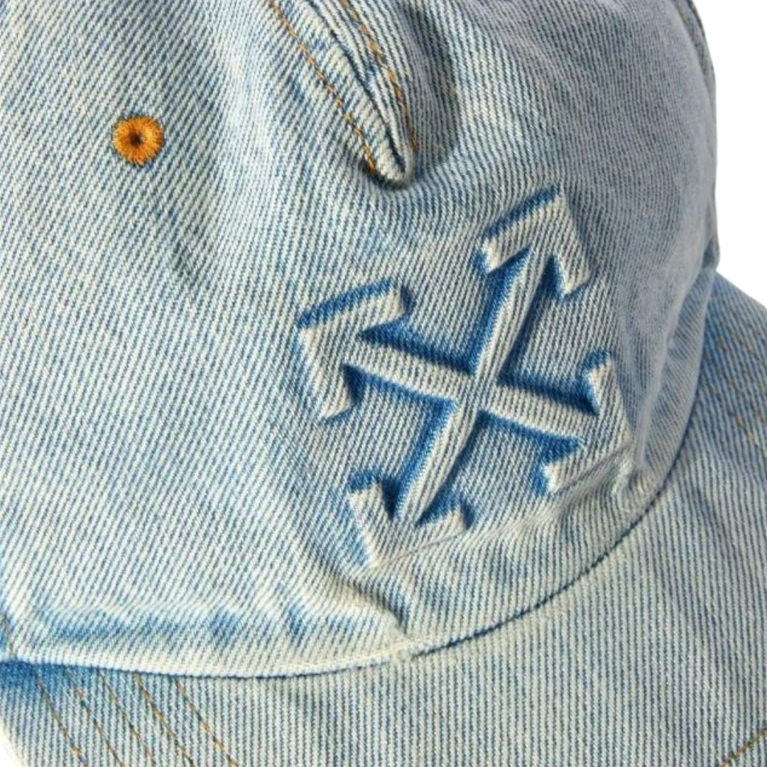 Off-White Mens Baseball Cap OMLB041S23DEN0030909 Blue