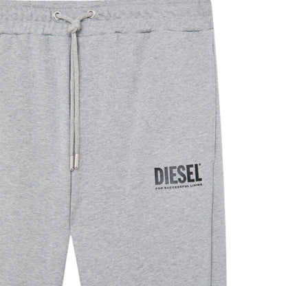 Diesel Small Logo Grey Sweat Pants S