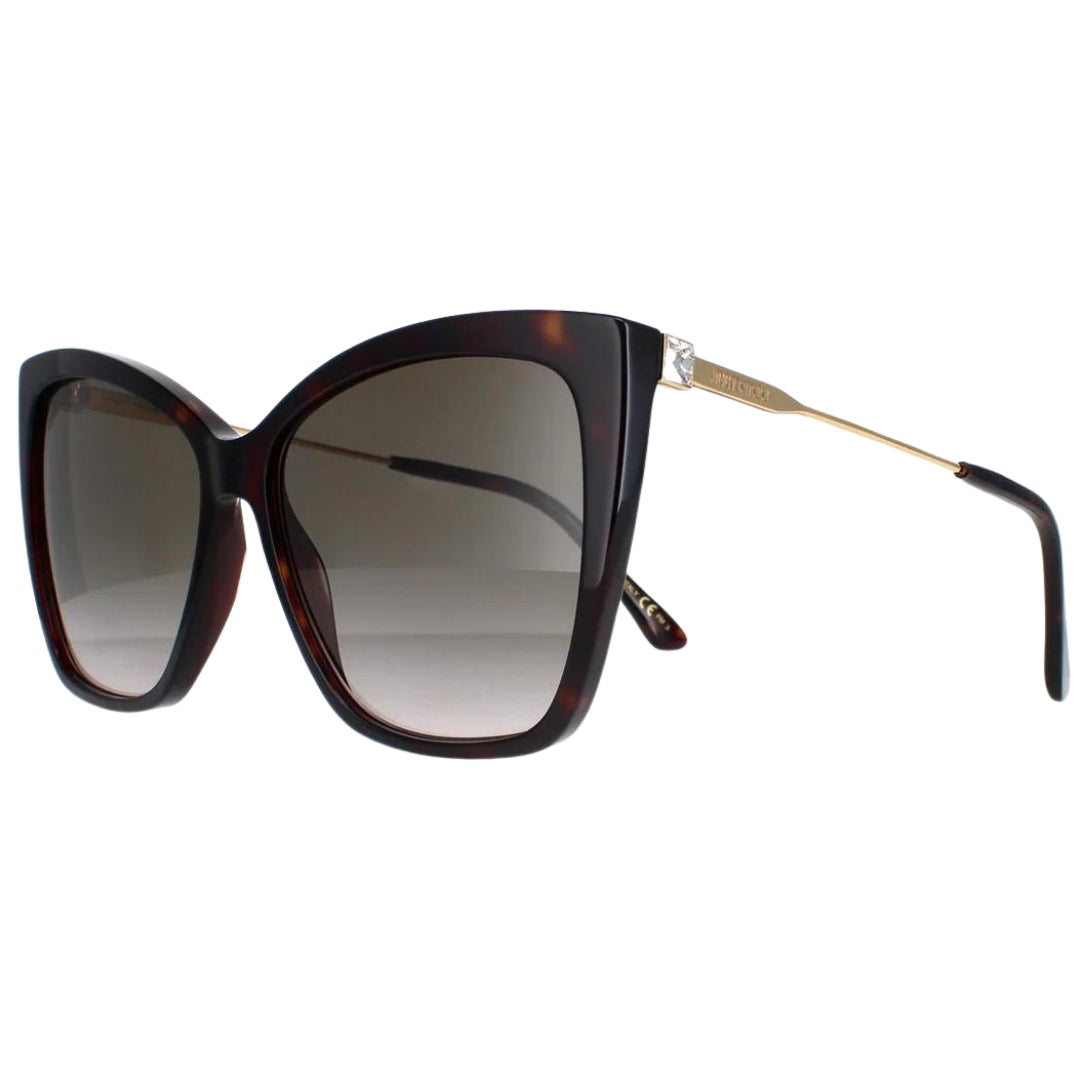 Jimmy Choo Seba 086 HA Brown Sunglasses 58/15/145