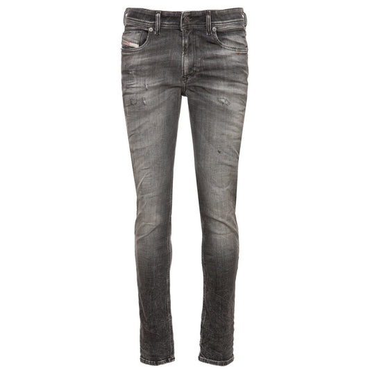 Diesel Sleenker Fadeded Black Faded Denim Jeans W28 / 30L