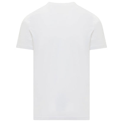 Diesel Pixel Logo White T-Shirt S