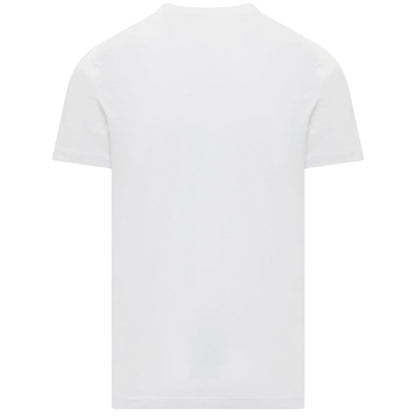 Diesel Dot Logo White T-Shirt S