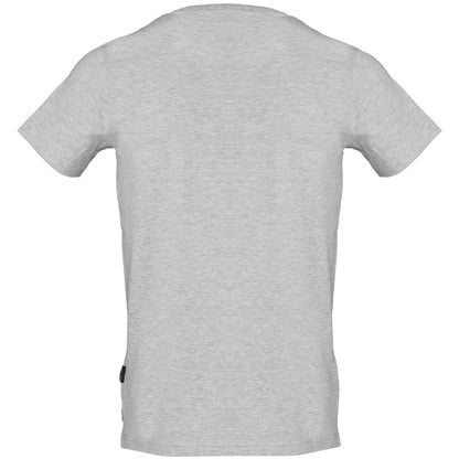 Aquascutum Small London Circle Logo Grey T-Shirt S