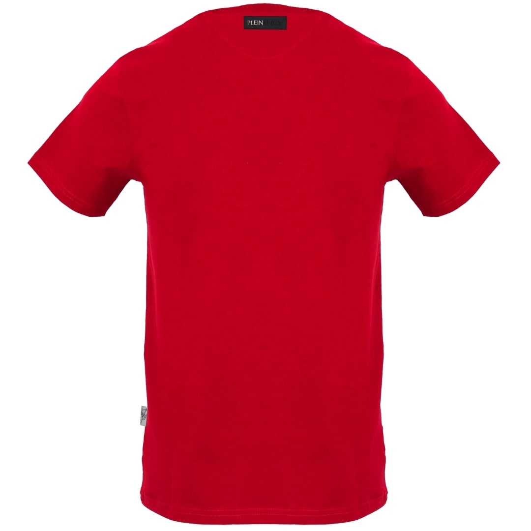 Plein Sport Panel Logo Red T-Shirt S