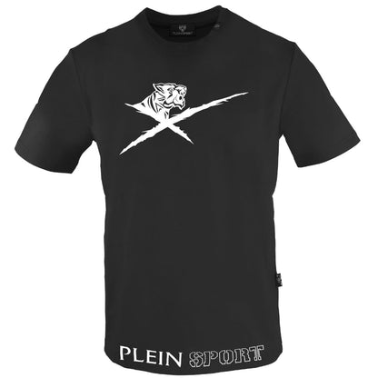 Plein Sport Large Striking Logo Black T-Shirt S