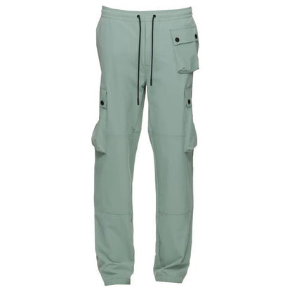 Belstaff Techmaster Steel Green Cargo Trousers L