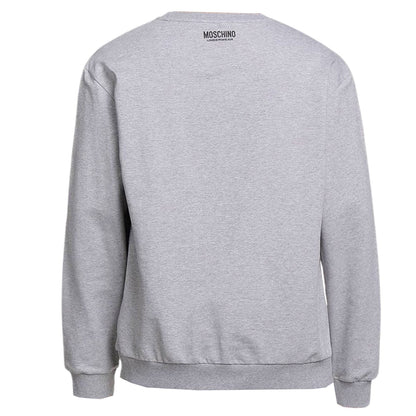 Moschino Mens A1706 8102 0489 Sweater Grey