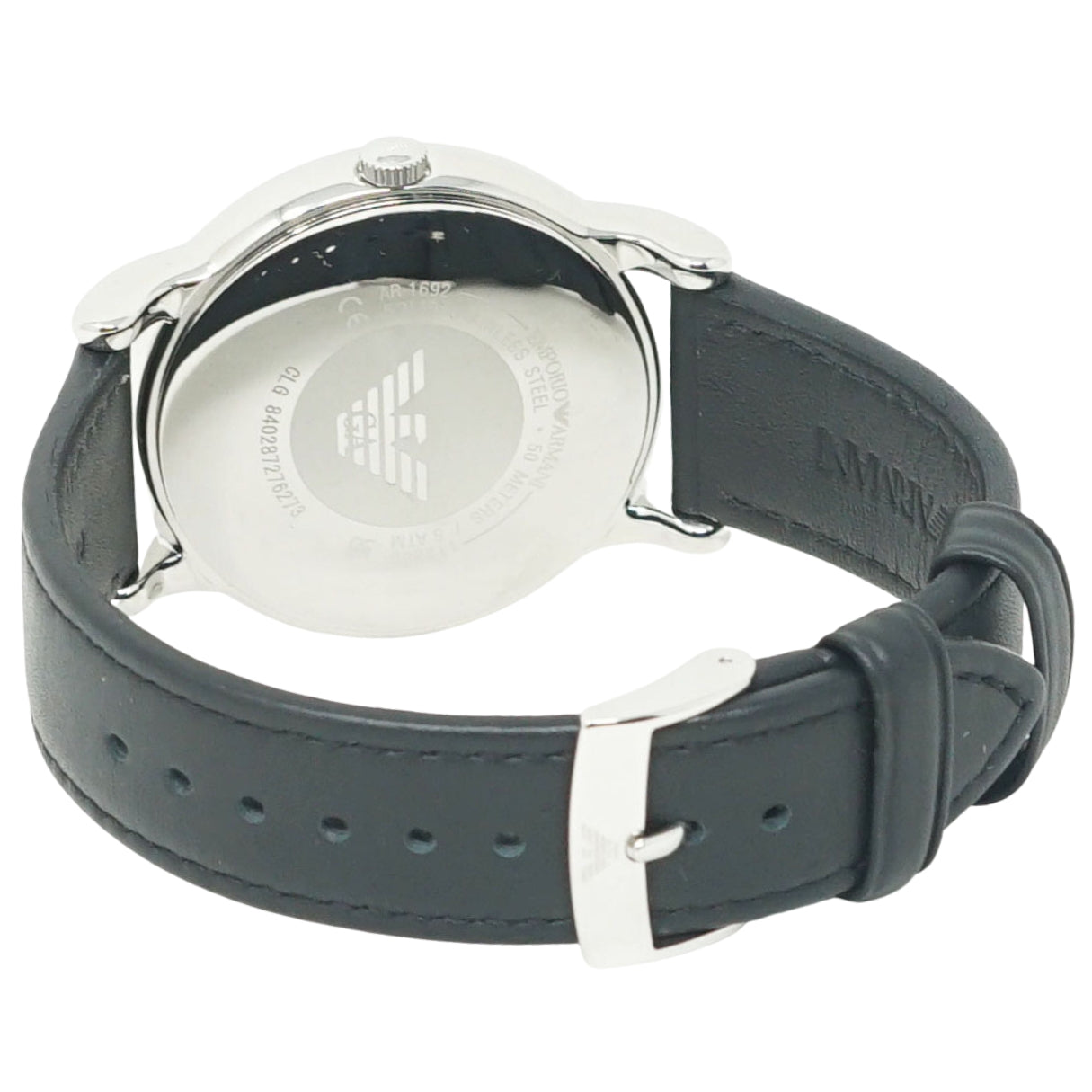 Emporio Armani Mens Ar80059 Watch Silver