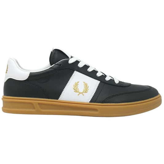 Fred Perry Mens B1288 220 Trainers Black