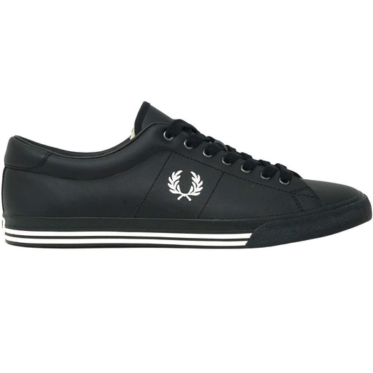 Fred Perry B9200 184 Black Trainers