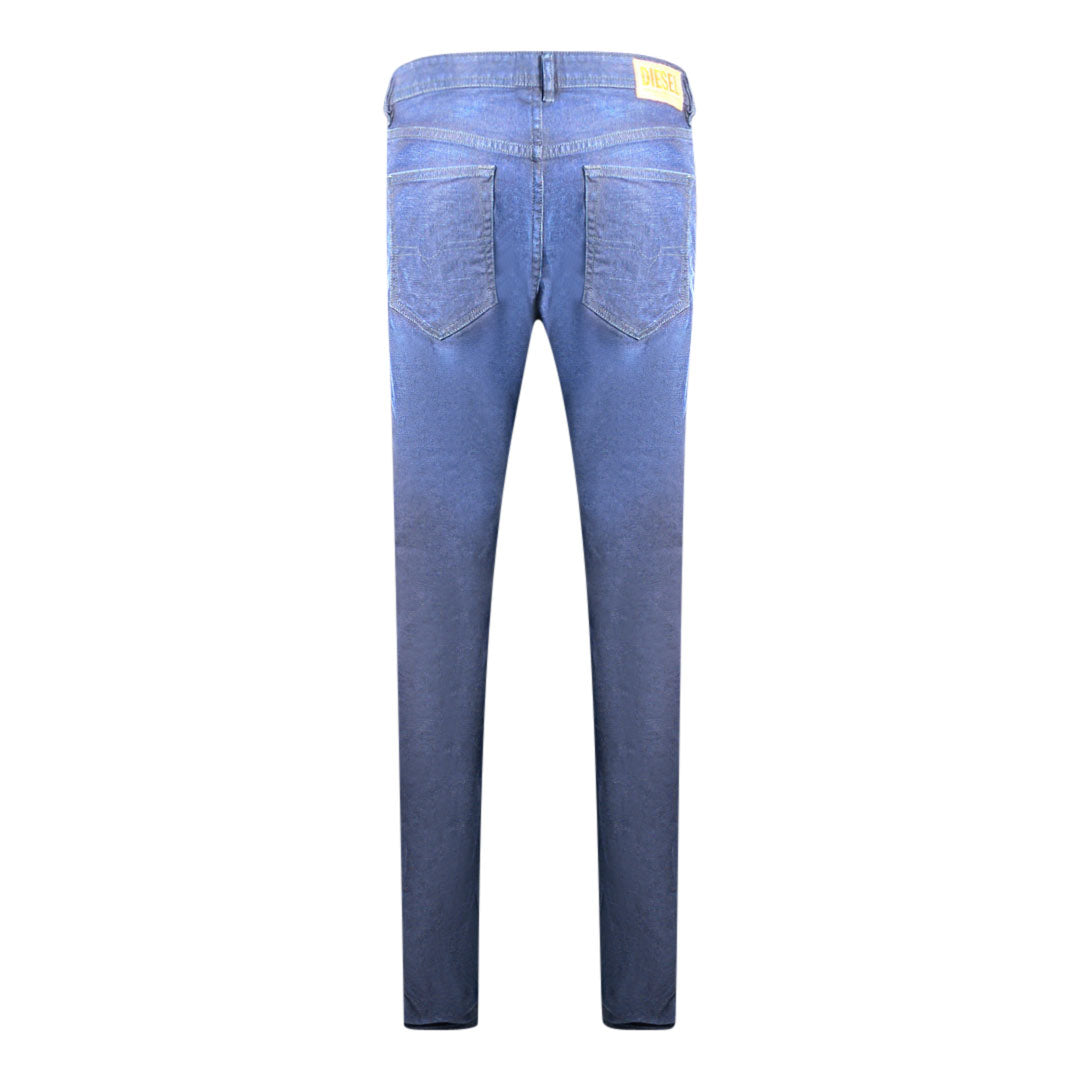 Diesel Mens Buster R098I Denim Jeans Blue