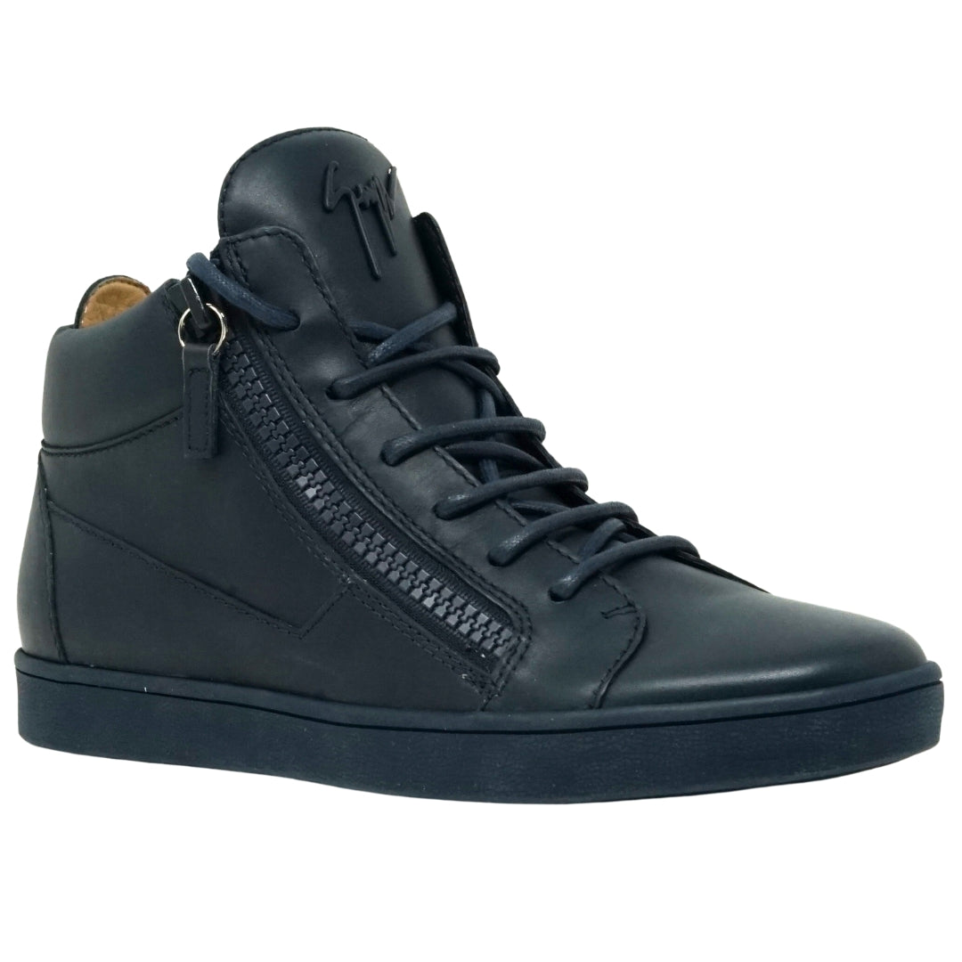 Giuseppe Zanotti Mens Buty Rm7020 001 Trainers Navy Blue