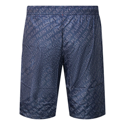 Philipp Plein Mens Cupp13L01 85 Swim Shorts Navy