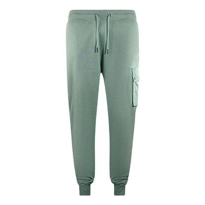 Belstaff Mens Sweatpants Drift Steel Green