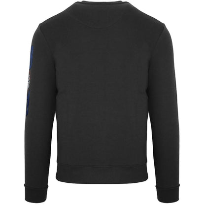 Aquascutum Mens Fg0423 99 Sweater Black