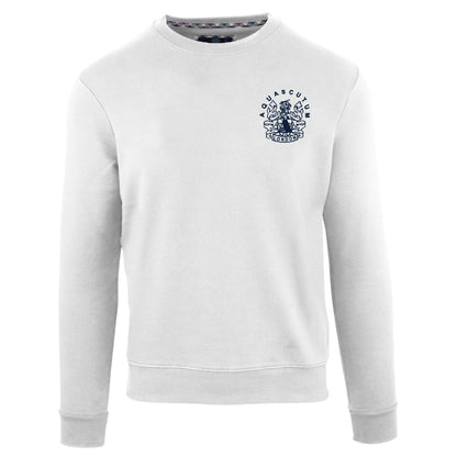 Aquascutum Mens Fg0523 01 Sweater White