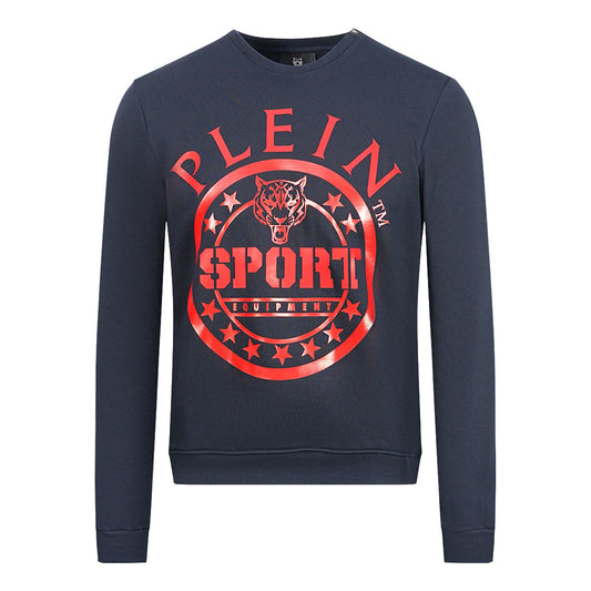 Philipp Plein Sport Mens Sweatshirt Fips208I 85 Navy Blue