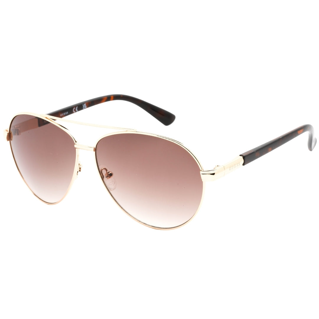 Guess Mens Gf0221 32F Sunglasses Gold