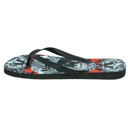 Philipp Plein Mens Imps900 99 Flip Flops Black