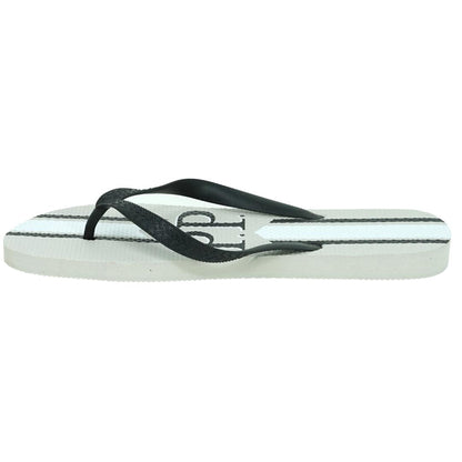 Philipp Plein Mens Imps903 94 Flip Flops Grey