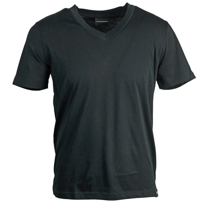 Emporio Armani 3Z1T77 Black T-Shirt - Nova Clothing