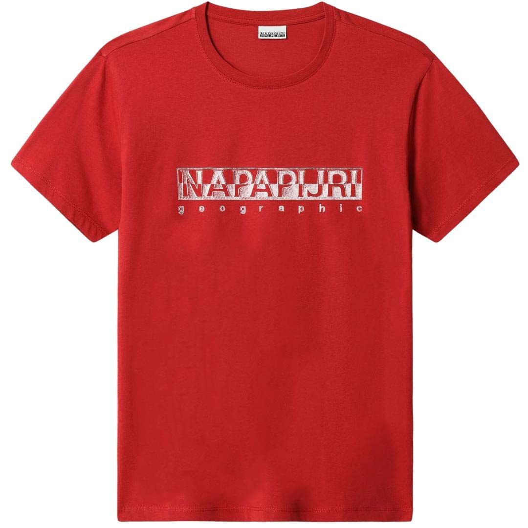 Napapijri Mens T Shirt Np0A4F9O0941 Red