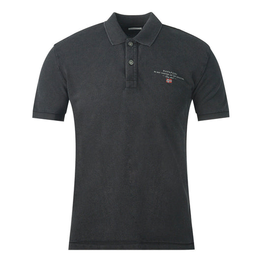 Napapijri Mens Polo Shirt Np0A4Fa20411 Black