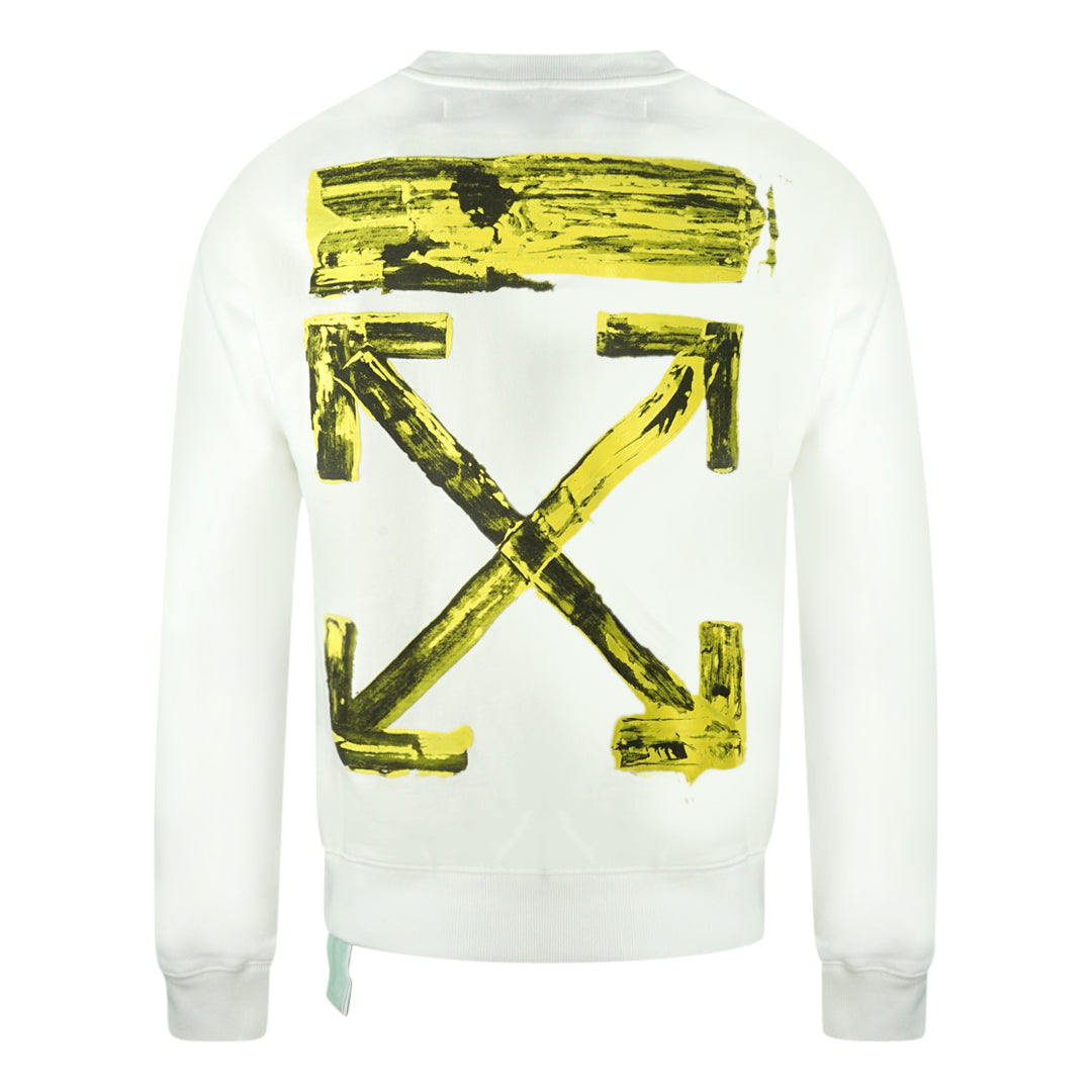 Off White Mens Omba025F19E300100160 Jumper White