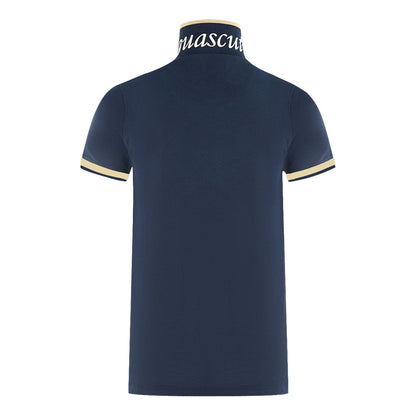 Aquascutum Mens P00823 85 Polo Shirt Navy