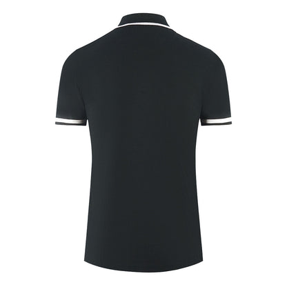 Aquascutum Mens P00823 99 Polo Shirt Black