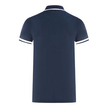 Aquascutum Mens P00923 85 Polo Shirt Navy