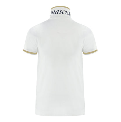 Aquascutum Mens P01023 01 Polo Shirt White