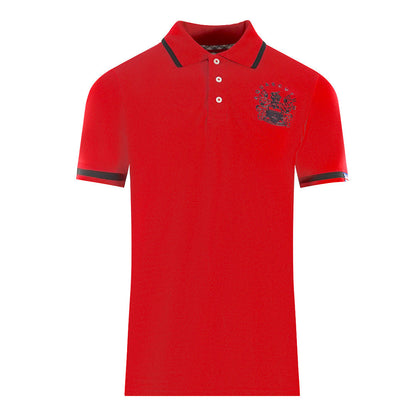 Aquascutum Mens P01023 52 Polo Shirt Red