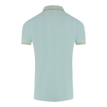 Aquascutum Mens P01023 78 Polo Shirt Light Blue